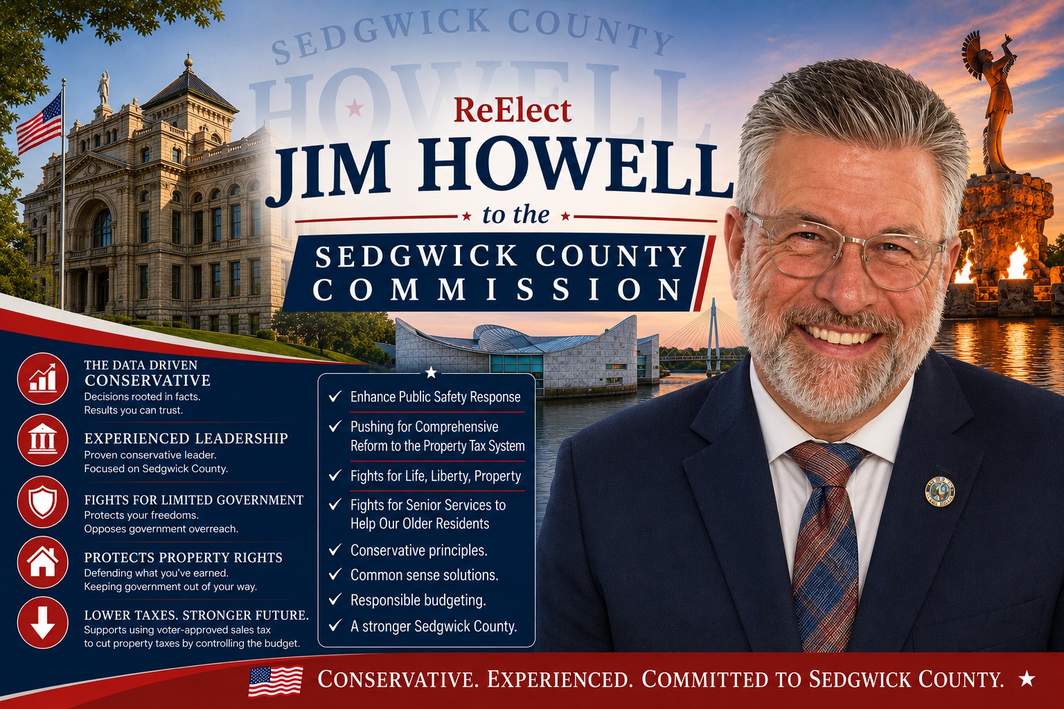 Re-Elect Jim Howell for Sedgwick County Commission